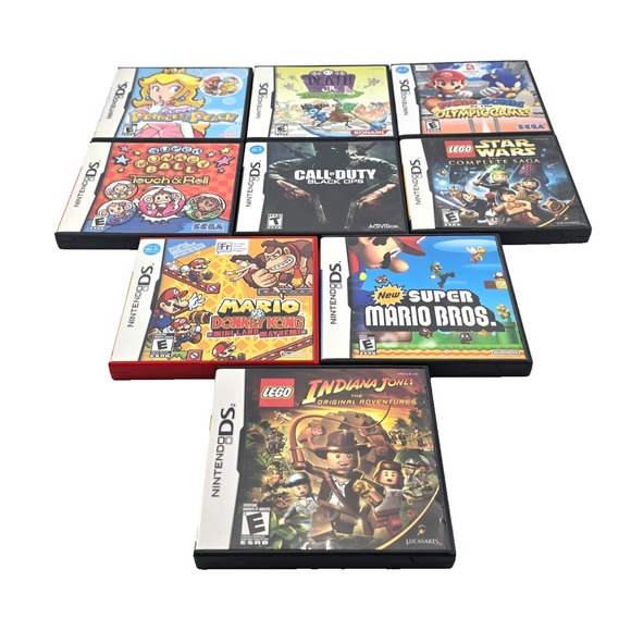 Nintendo DS Game Case Only Lot of 15 Mario Bros Mario Kart Princess Peach - Picture 6 of 7